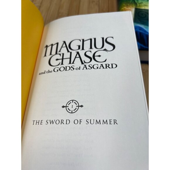 Books Bundle The Hammer of Thor Magnus Chase and the Gods of Asgard Hardcover bo - Picture 9 of 12